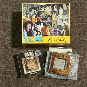 Elvis Presley Puzzle and Mini Frame set